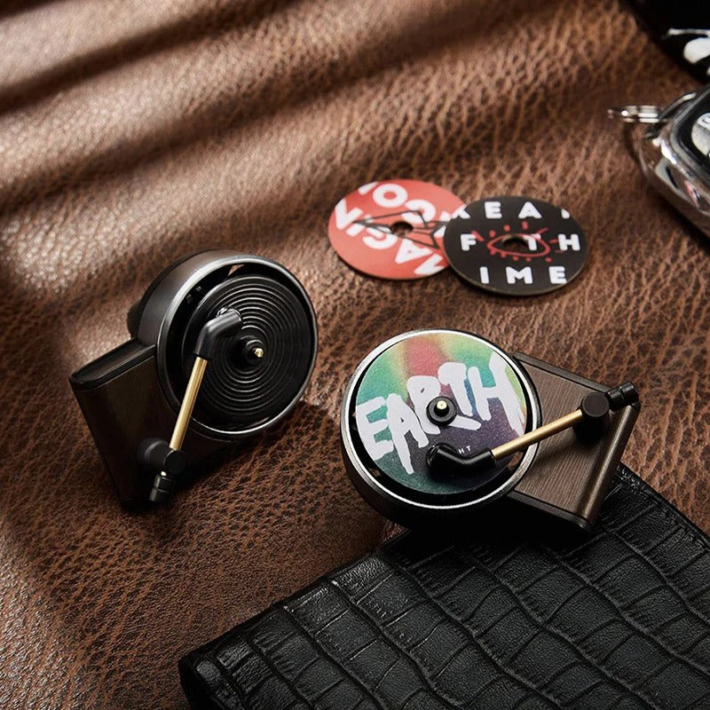 Belro car air freshener hanging from a vehicle rearview mirror, adding a fresh scent to the car interior.