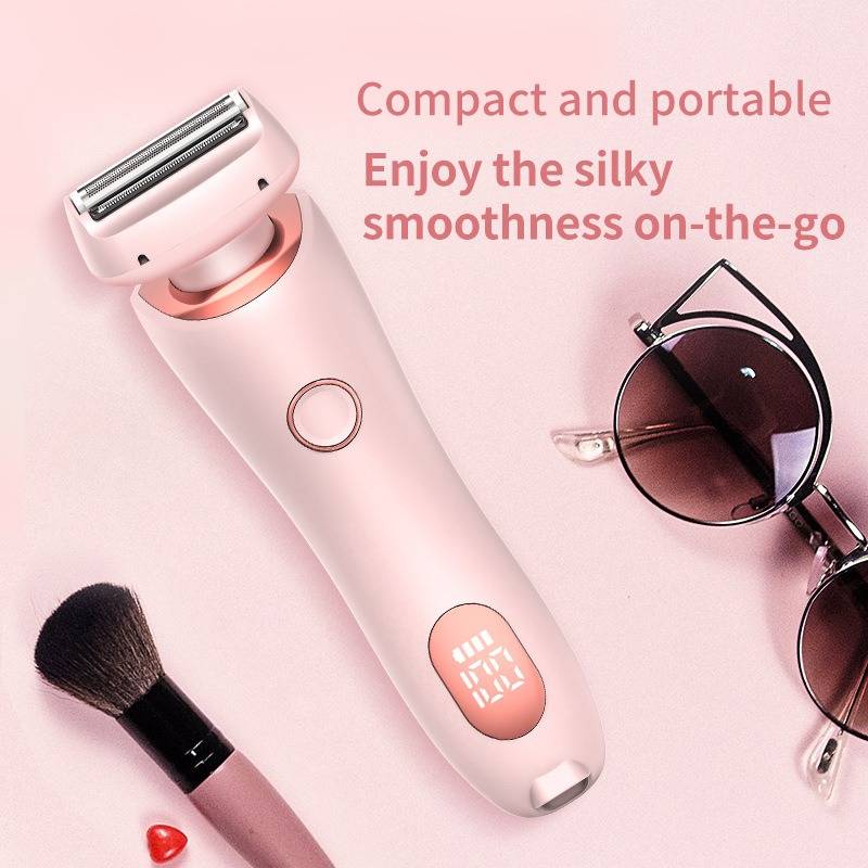Belro electric shaver for women with ergonomic design and multiple foil heads for smooth, close hair removal in health and beauty.