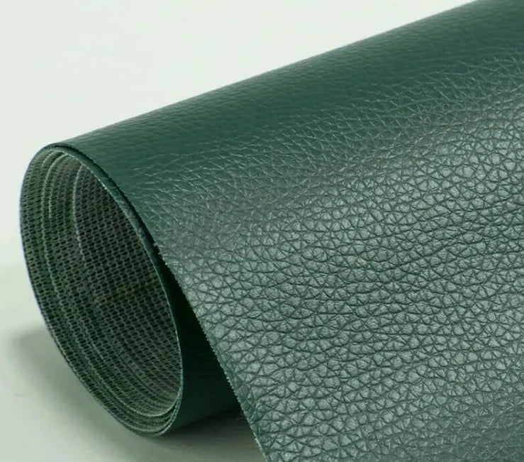 Belro self-adhesive leather refinisher patch for sofa repair, cuttable and designed for seamless furniture restoration.