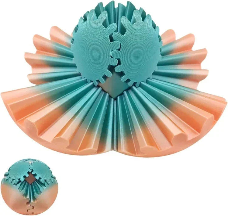 Belro Steampunk Whirling Wonder Gear Ball fidget toy with intricate gear design for stress relief and focus.