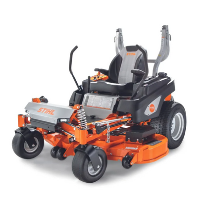 Stihl Rz 560 K commercial zero-turn lawn mower with a 60-inch cutting deck, displayed outdoors with grass in the background.