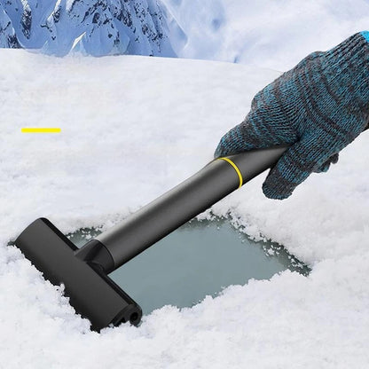 Belro ice scraper for car cleaning, with a sturdy handle and plastic blade, designed for removing ice from vehicle windows.