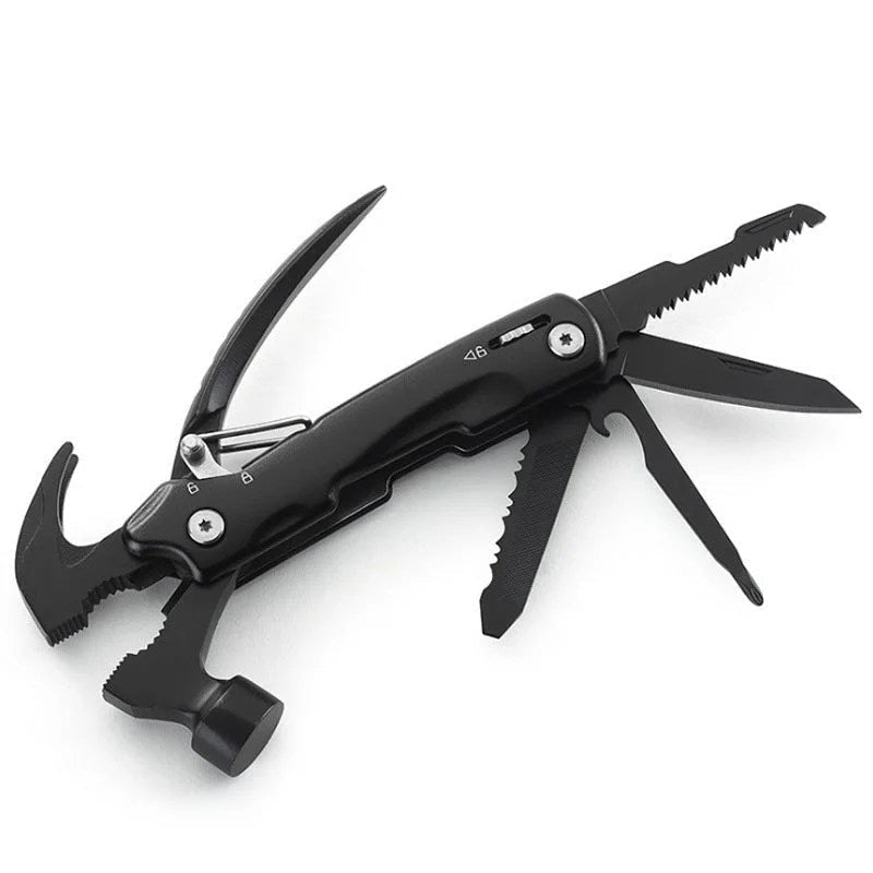 Casavibeo car emergency rescue tool hammer with a metal head and handle, used for breaking glass and emergency escape.