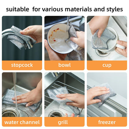 20 Belro cleaning cloths laid out flat, showing soft fabric and absorbent texture, ideal for cleaning and dusting.