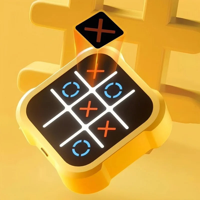 Belro electronic Tic Tac Toe board game with digital display and game buttons, designed for fun and strategic play.