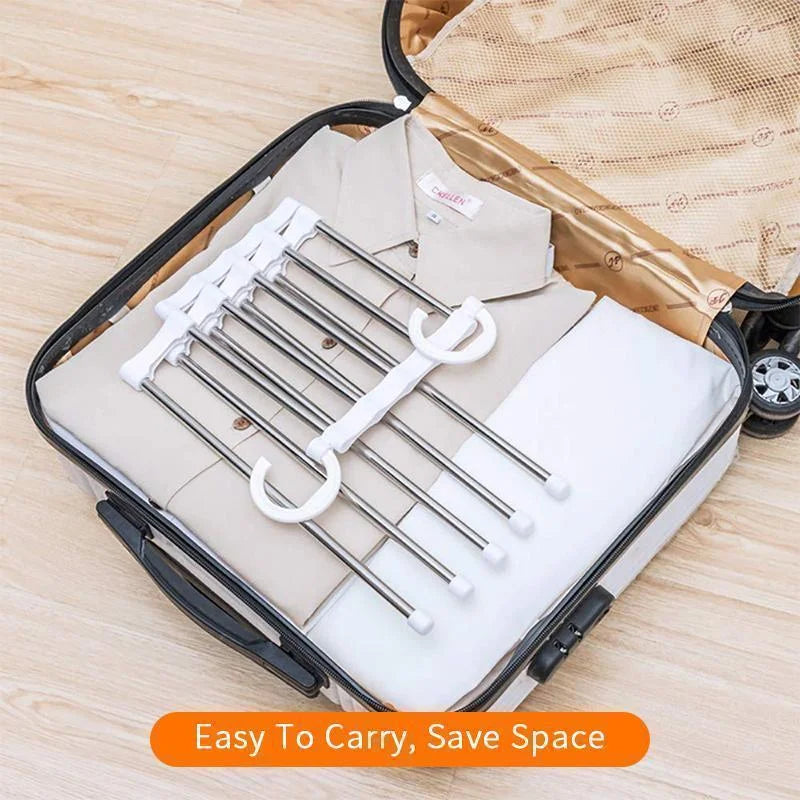 Belro multi-functional magic clothes hanger for home organization, showcasing versatile hanging and storage features.