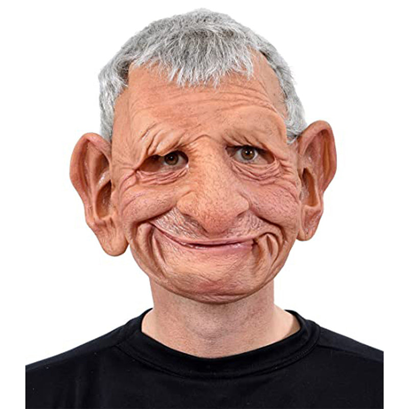Realistic full face latex Halloween mask by BowLift featuring detailed facial features for cosplay and costume wear.