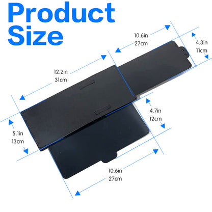 Belro sun visor for car, designed to block sunlight and reduce glare, fitting most vehicle windows.