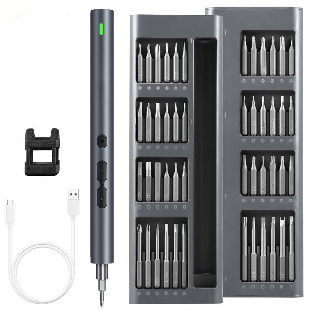 Belro 120-in-1 electric screwdriver set with multiple screwdriver bits and ergonomic handle for versatile DIY and repair tasks.