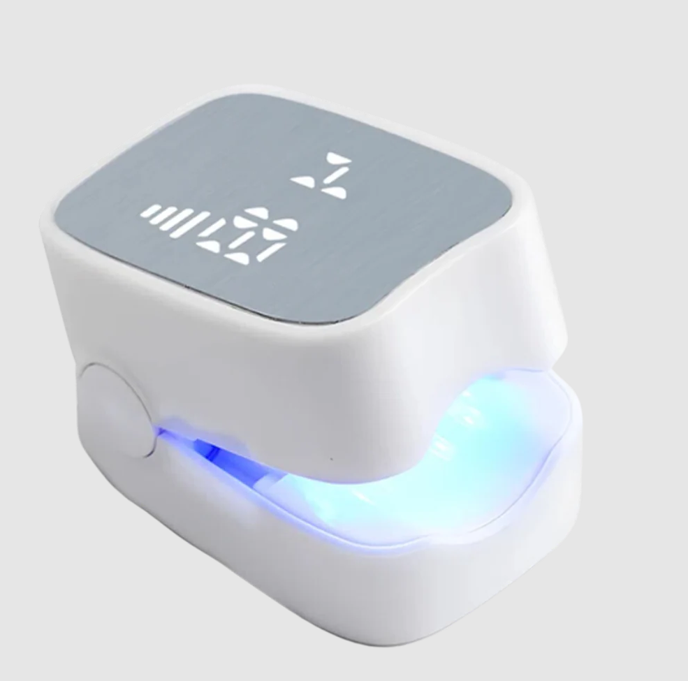 Belro painless nail fungus laser device used for health and beauty treatment of toenails and fingernails.