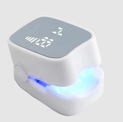 Belro painless nail fungus laser device used for health and beauty treatment of toenails and fingernails.