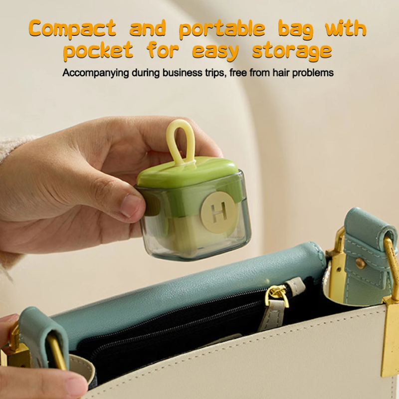 Mini Travel Lint Roller by Belro, compact handheld lint remover for outdoor clothing and fabric cleaning.