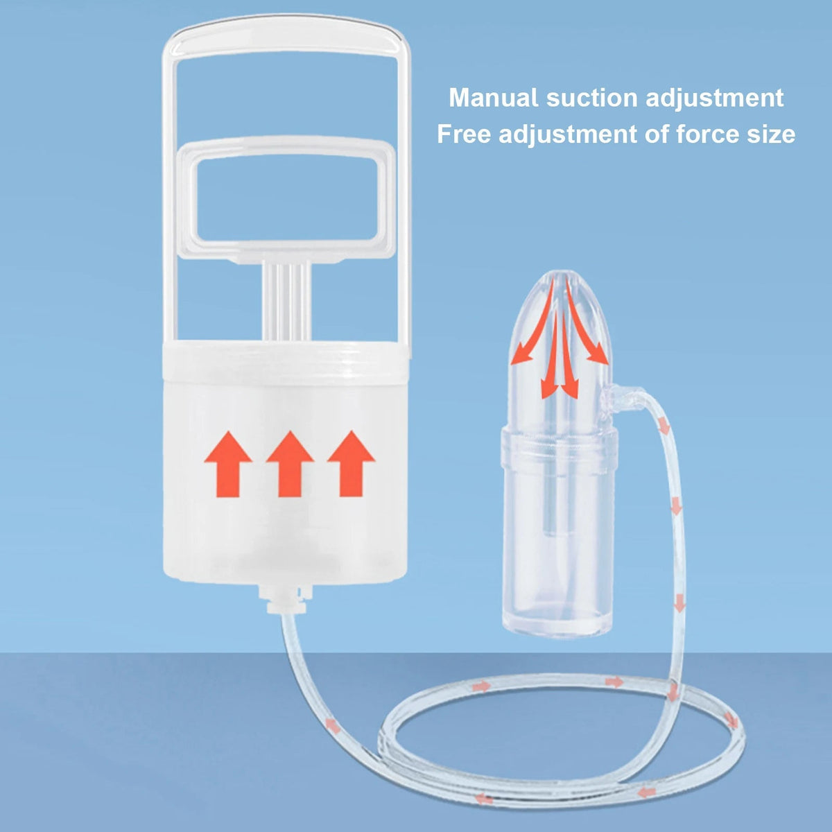 Belro infant nasal aspirator for newborns, baby nose suction device with soft tip for gentle nasal clearing.