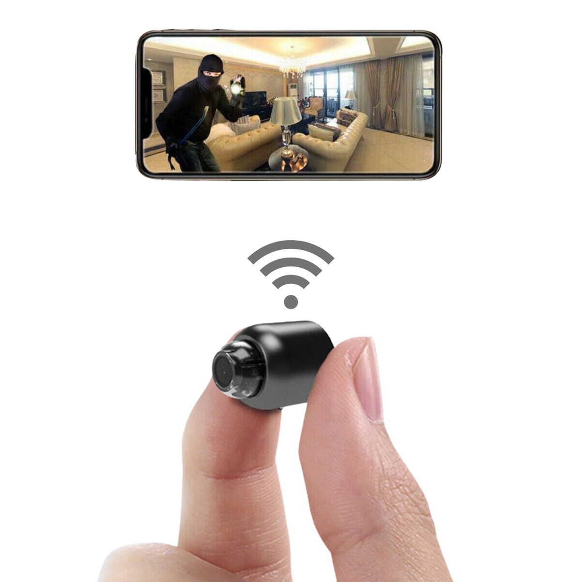 Belro wireless mini indoor home security camera system with two cameras, compact design, suitable for indoor surveillance.