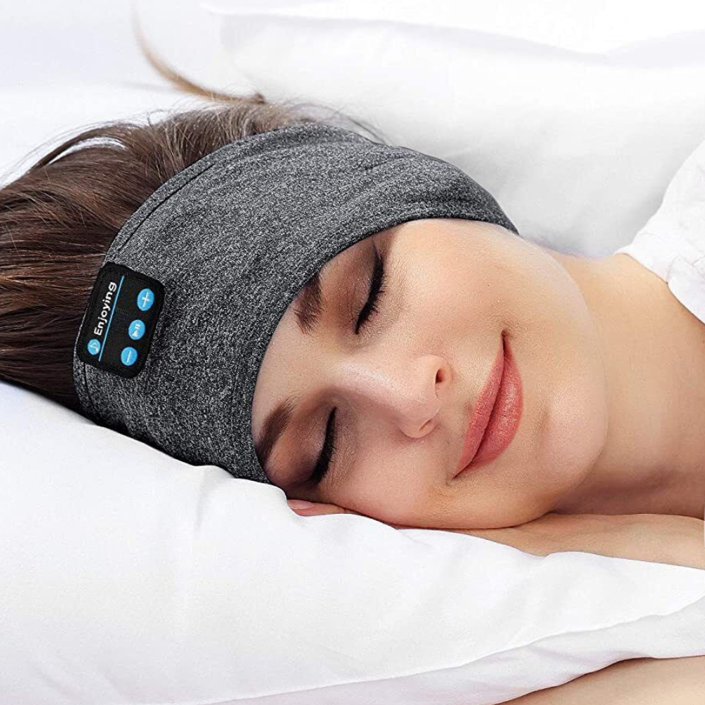 Belro Easy Wear Sports Sleep Bluetooth Headphones headband with integrated audio speakers for active and relaxed use