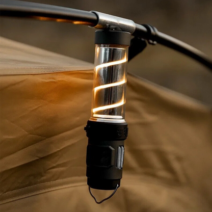 Belro rechargeable outdoor mosquito repellent lantern with LED light and portable design for outdoor use.