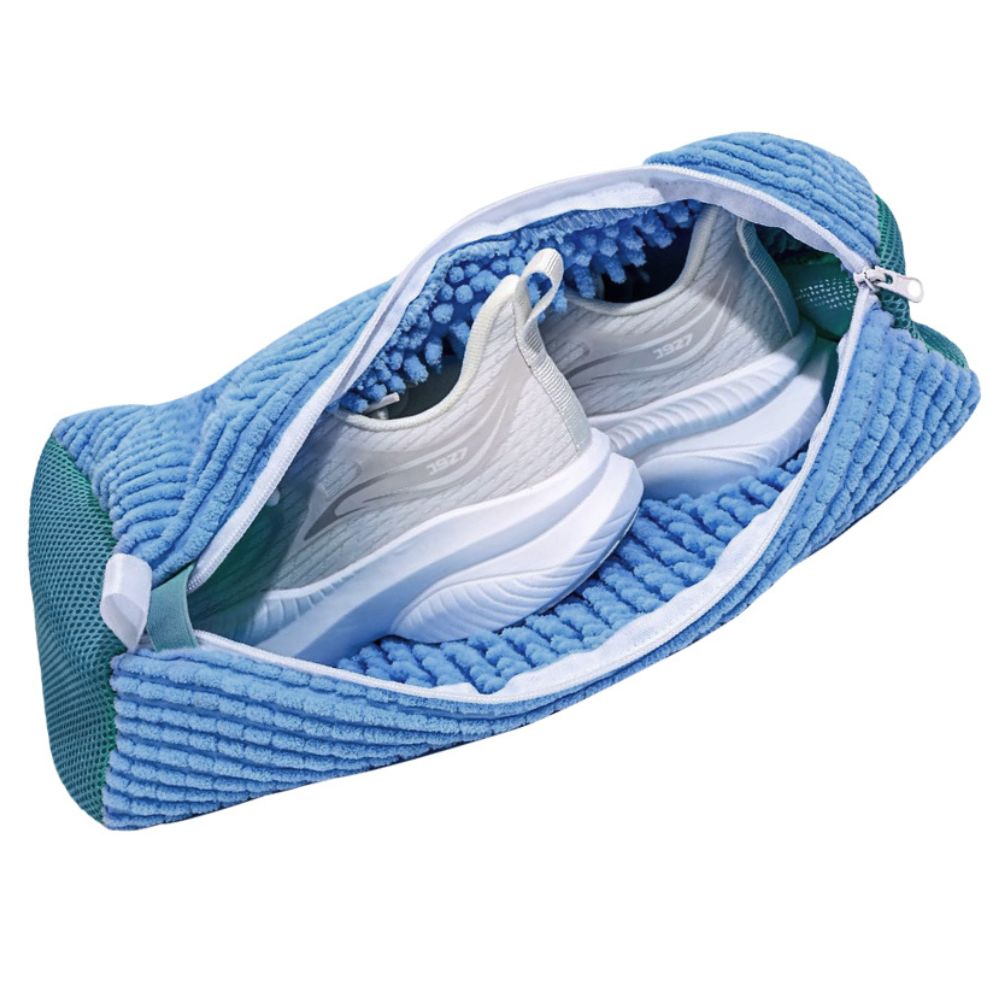Belro machine washable sneaker protector shoe washing mesh bag for footwear cleaning and maintenance.