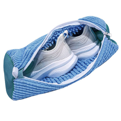 Belro machine washable sneaker protector shoe washing mesh bag for footwear cleaning and maintenance.