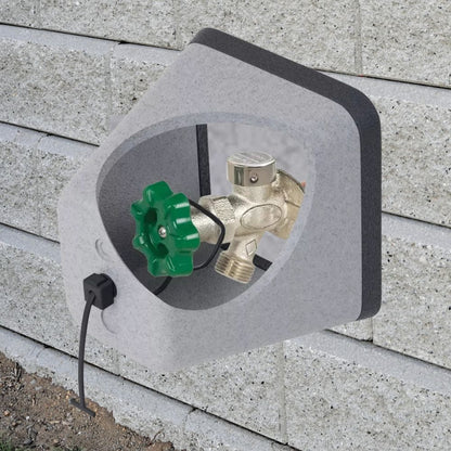 Belro outdoor faucet covers with insulation for winter protection, designed to shield garden spigots from cold weather damage.
