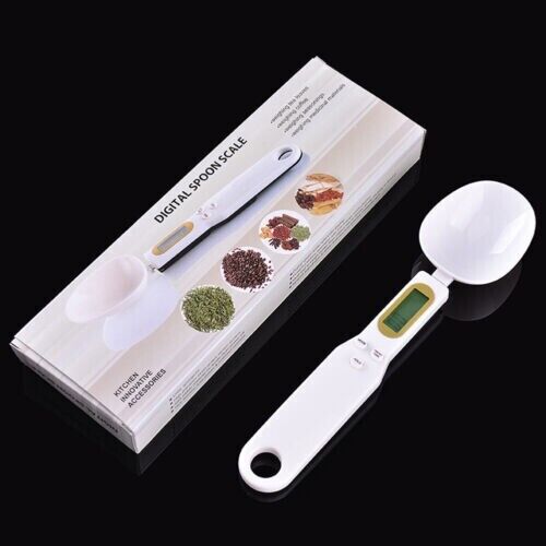 Belro Measuring Spoon 2.0, a compact electronic device for precise power and charging measurements, with a sleek design.