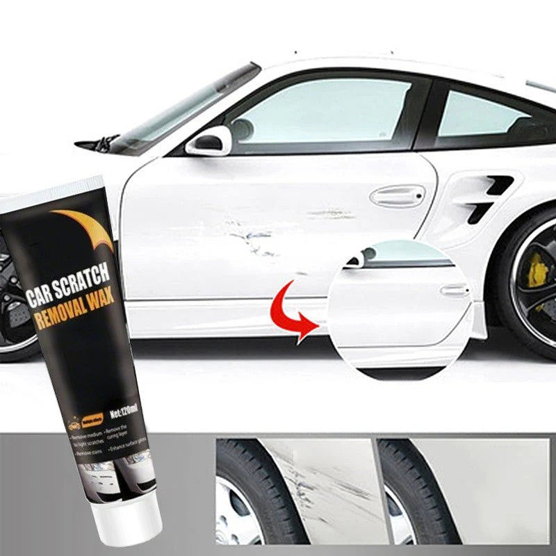 Mivoza car scratch remover paste for fast scratch removal, easy to apply, suitable for home car care and cleaning.