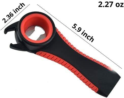 Belro 6-in-1 multi opener for kitchen and dining, featuring a versatile tool for opening bottles, jars, and cans.
