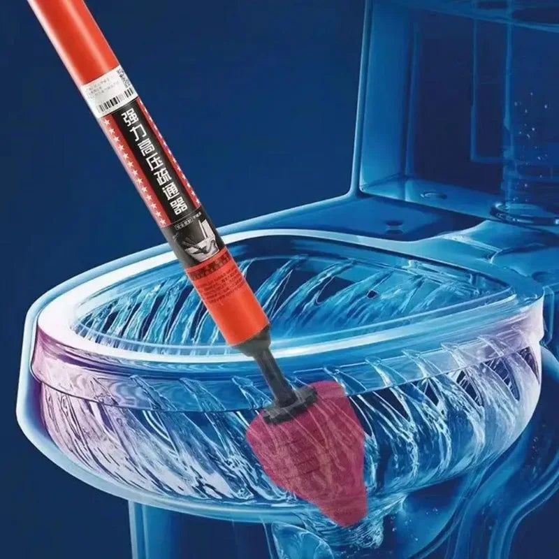 Belro high-pressure toilet plunger with rubber cup and handle for effective clog removal in bathroom fixtures.