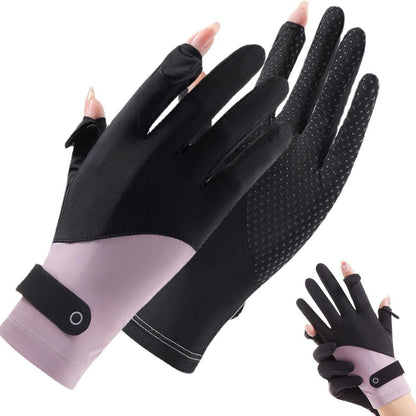 Belro women's breathable UV sun protection driving gloves, lightweight accessories with textured grip for comfortable driving.