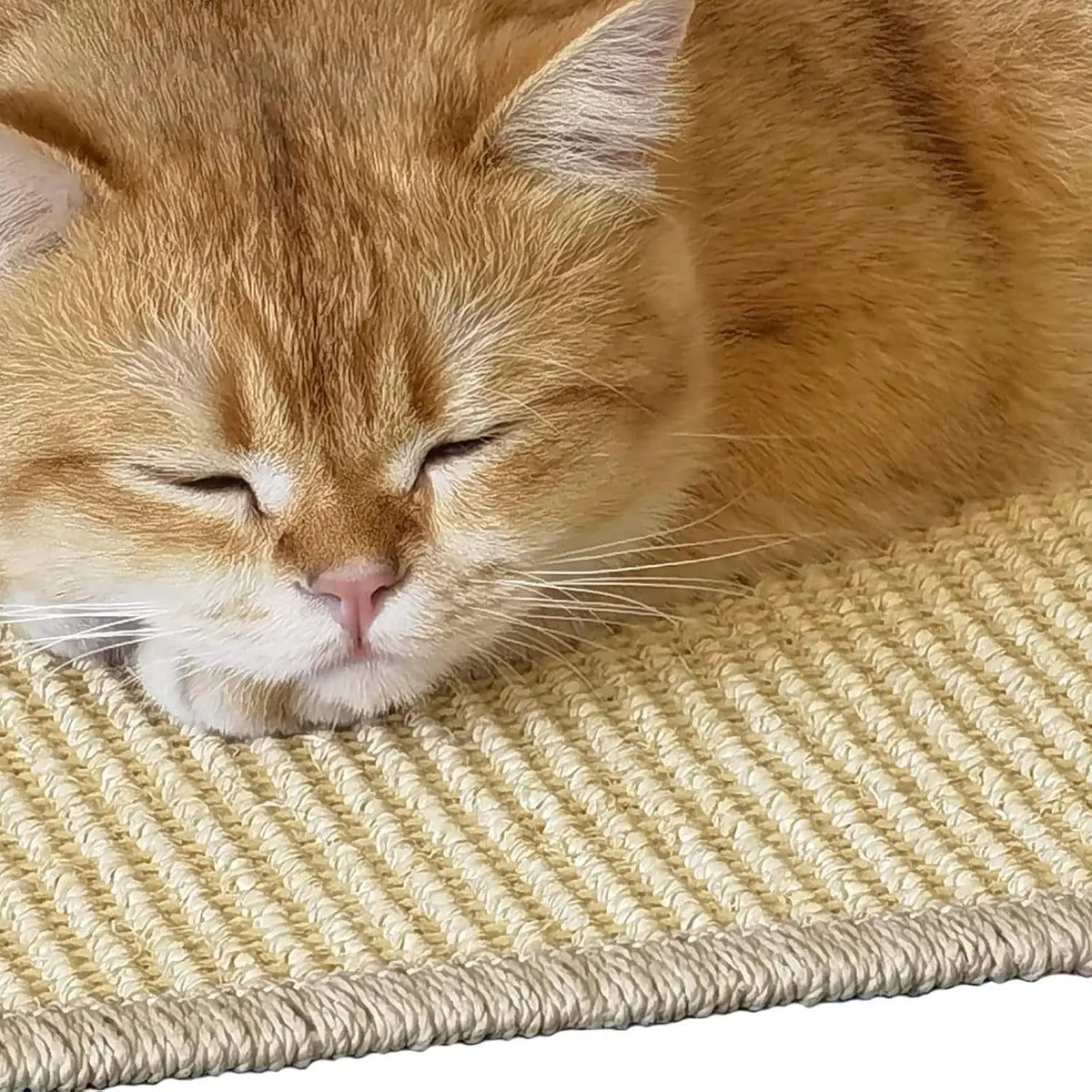 Belro sisal cat scratcher board mat for furniture and play, showing textured sisal surface designed for feline scratching and entertainment.