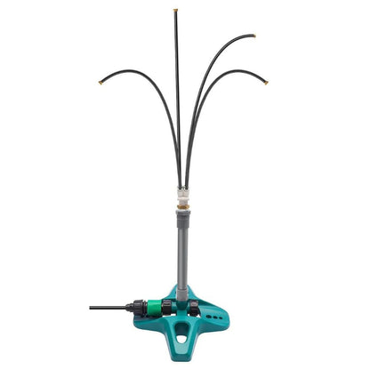 Belro freestanding outdoor patio cooling misting system with spray nozzles for garden and outdoor cooling.