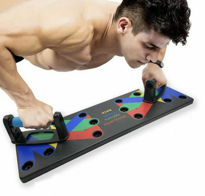 Belro men's pushup machine with padded handles and sturdy frame, designed for effective upper body workouts.