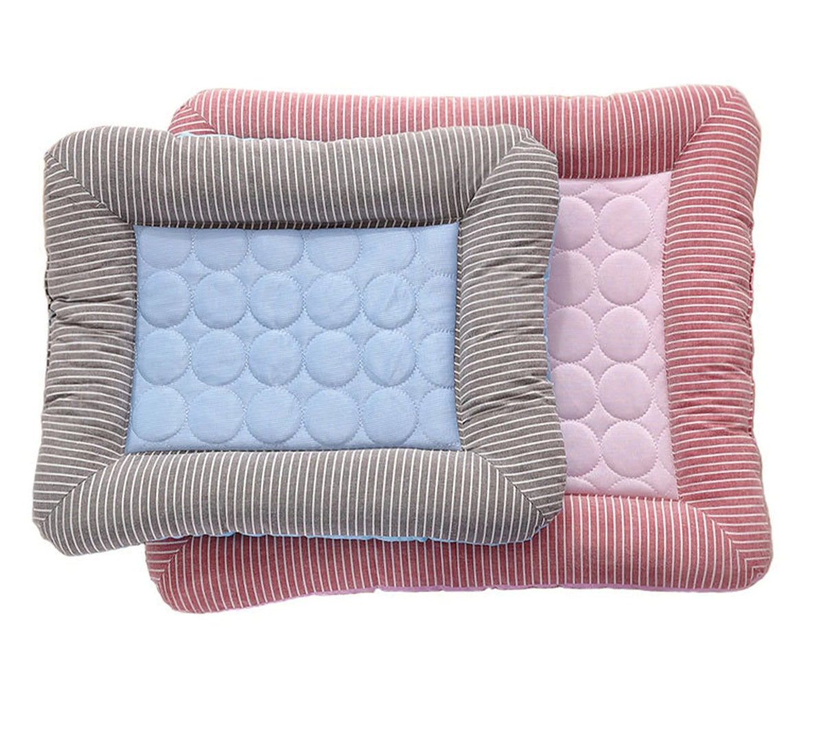 Belro cooling dog bed with ice silk material, featuring soft, breathable fabric for comfort and cooling relief for pets.