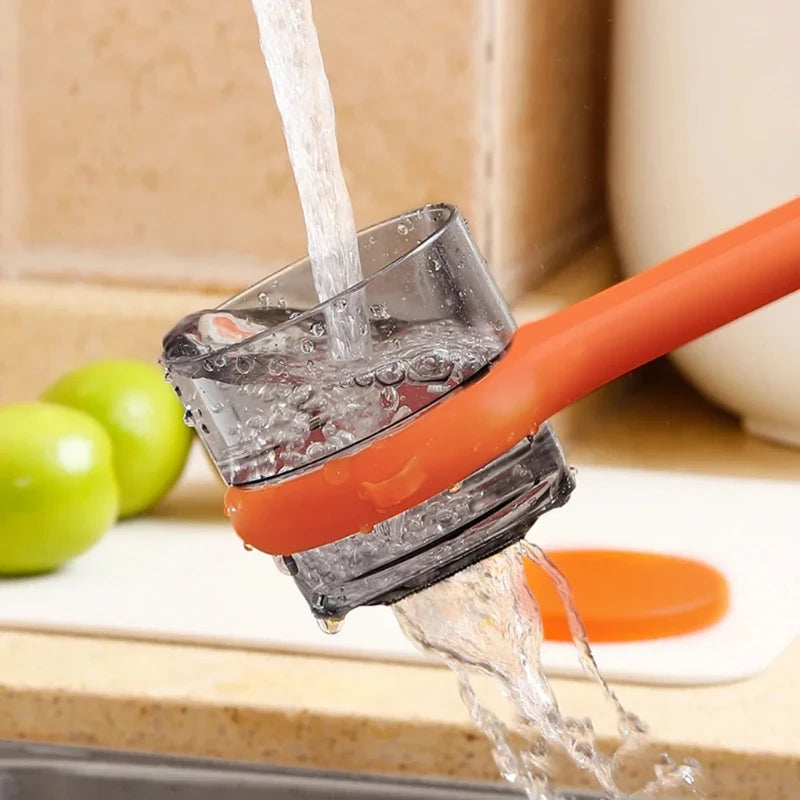 Belro ergonomic vegetable peeler with non-slip grip, designed for comfortable kitchen use and efficient peeling.