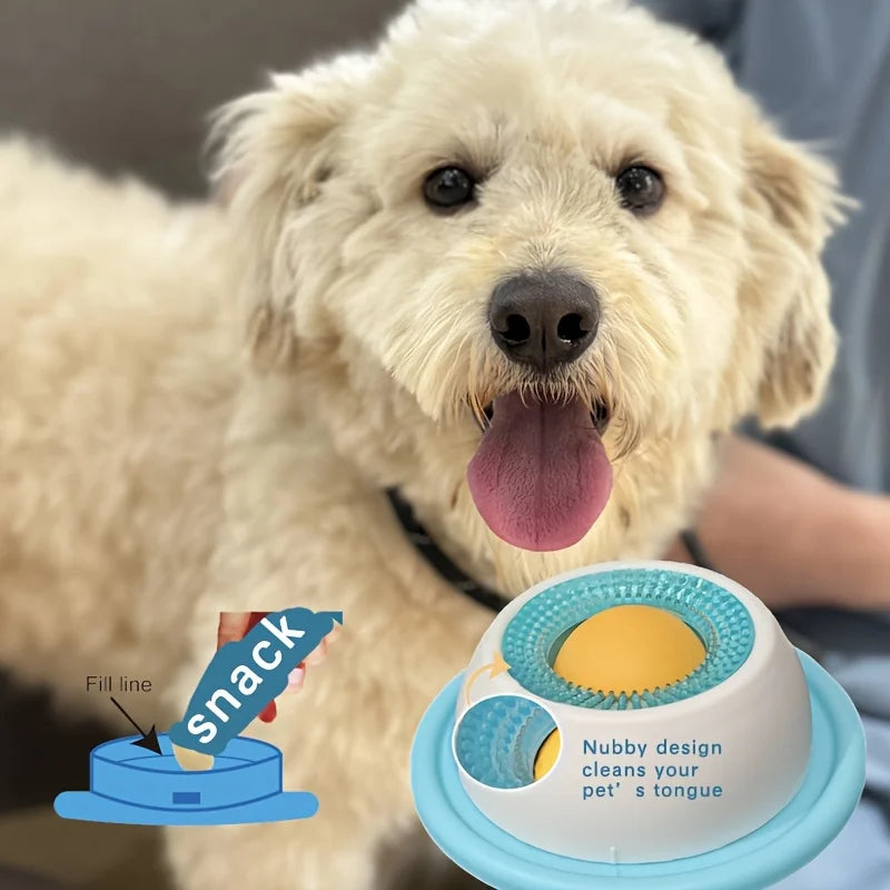 Belro slow feeder lick mat for cats and dogs, pet feeding and watering accessory with textured surface for interactive use