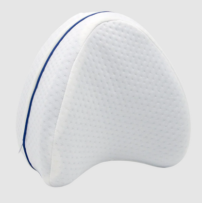 Belro orthopedic knee and leg pillow with memory foam, designed for support and comfort in health and back brace applications.