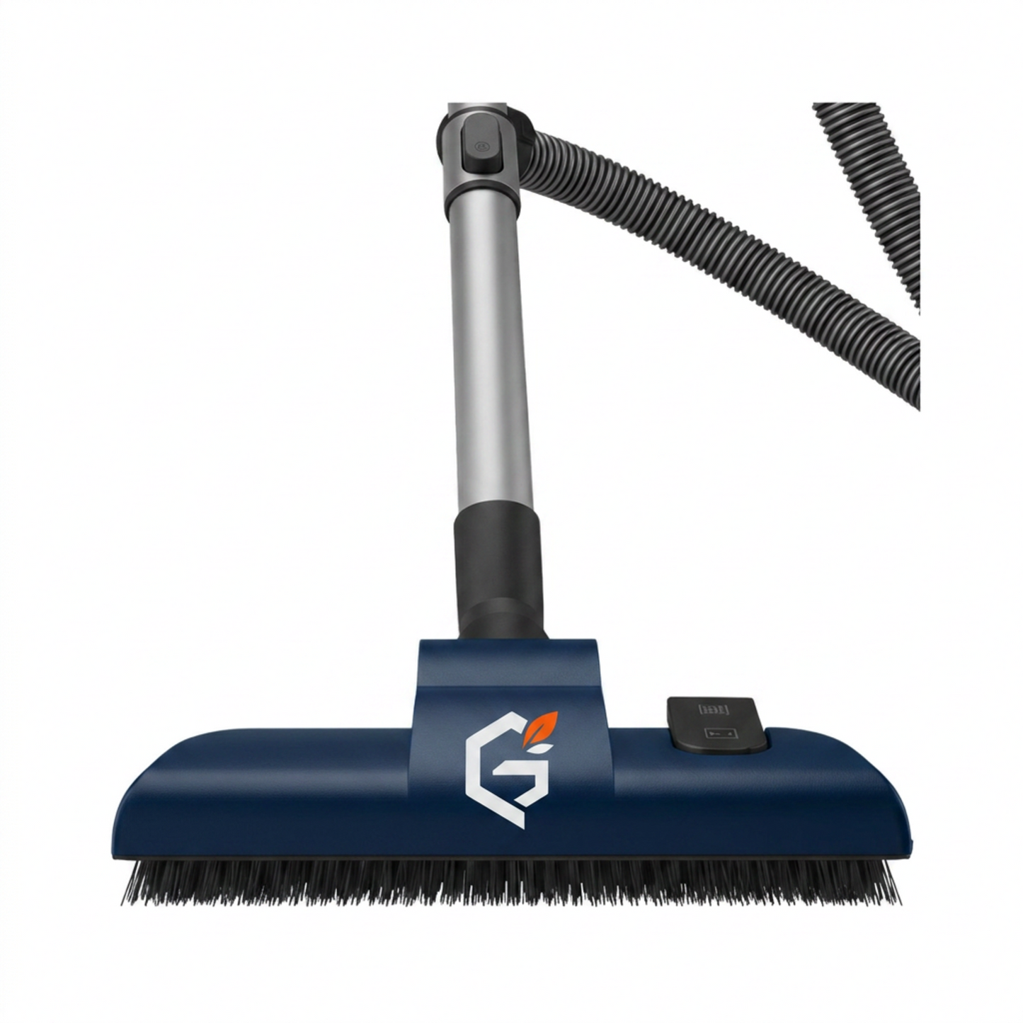 Redesigned GETDECO CleanGuard S1 bagged cylinder vacuum cleaner with red finish, featuring a sleek and modern design.