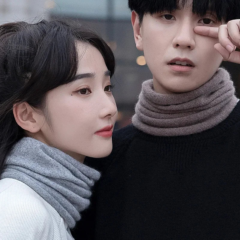Belro thermal cashmere neck gaiter for winter, soft and cozy clothing accessory for cold weather protection.