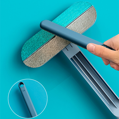 Belro 4-in-1 Pet Hair Remover Tool with multiple grooming features for dogs, shown in a close-up image.