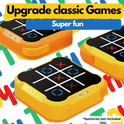 Belro electronic Tic Tac Toe board game with digital display and game buttons, suitable for fun indoor play.