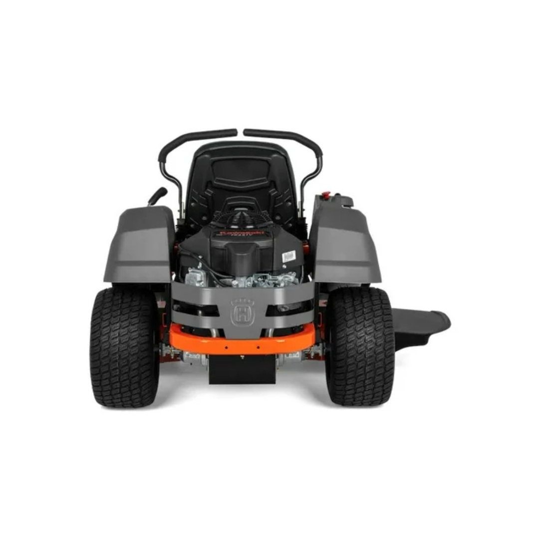 Husqvarna Z248F zero-turn lawn mower with 48-inch deck, 23 HP V-twin engine, perfect for efficient grass cutting.