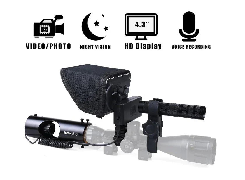 Belro HD night vision IR camera with video recording, compact electronic camcorder for low-light filming and surveillance.