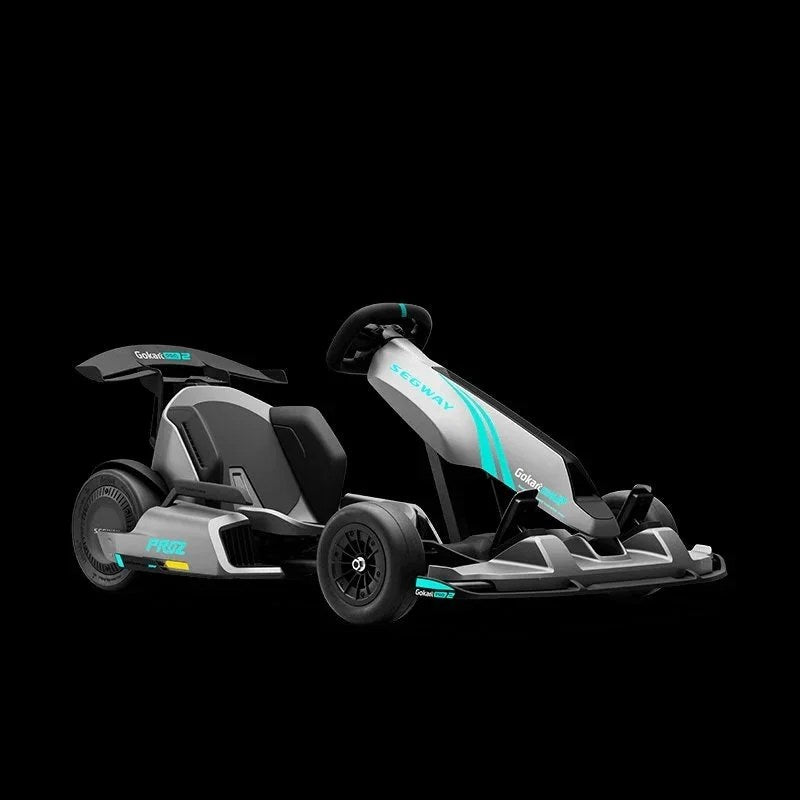 Casavibeo Segway GoKarts Pro 2, electric ride-on toy with sleek design and sturdy build, suitable for outdoor fun.