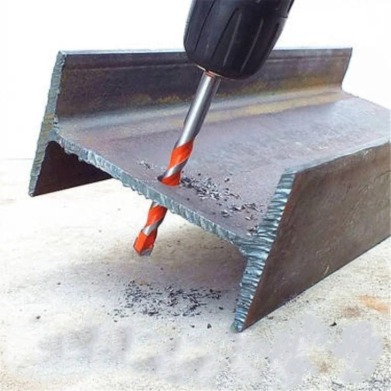 Casavibeo diamond drill bit set with 6mm-12mm round shank for concrete, ceramic tile, and metal drilling in electric tools.