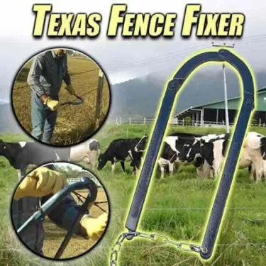 Belro Texas Fence Fixer tool for tools and hardware, showing a sturdy metal fence repair tool with handles.