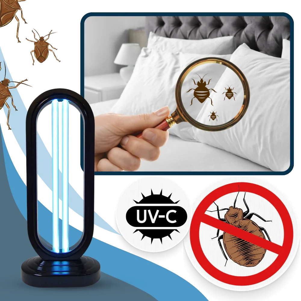Belro multi-surface UV disinfectant bulb for baby bottles and nursing supplies, designed to sanitize effectively with UV light.