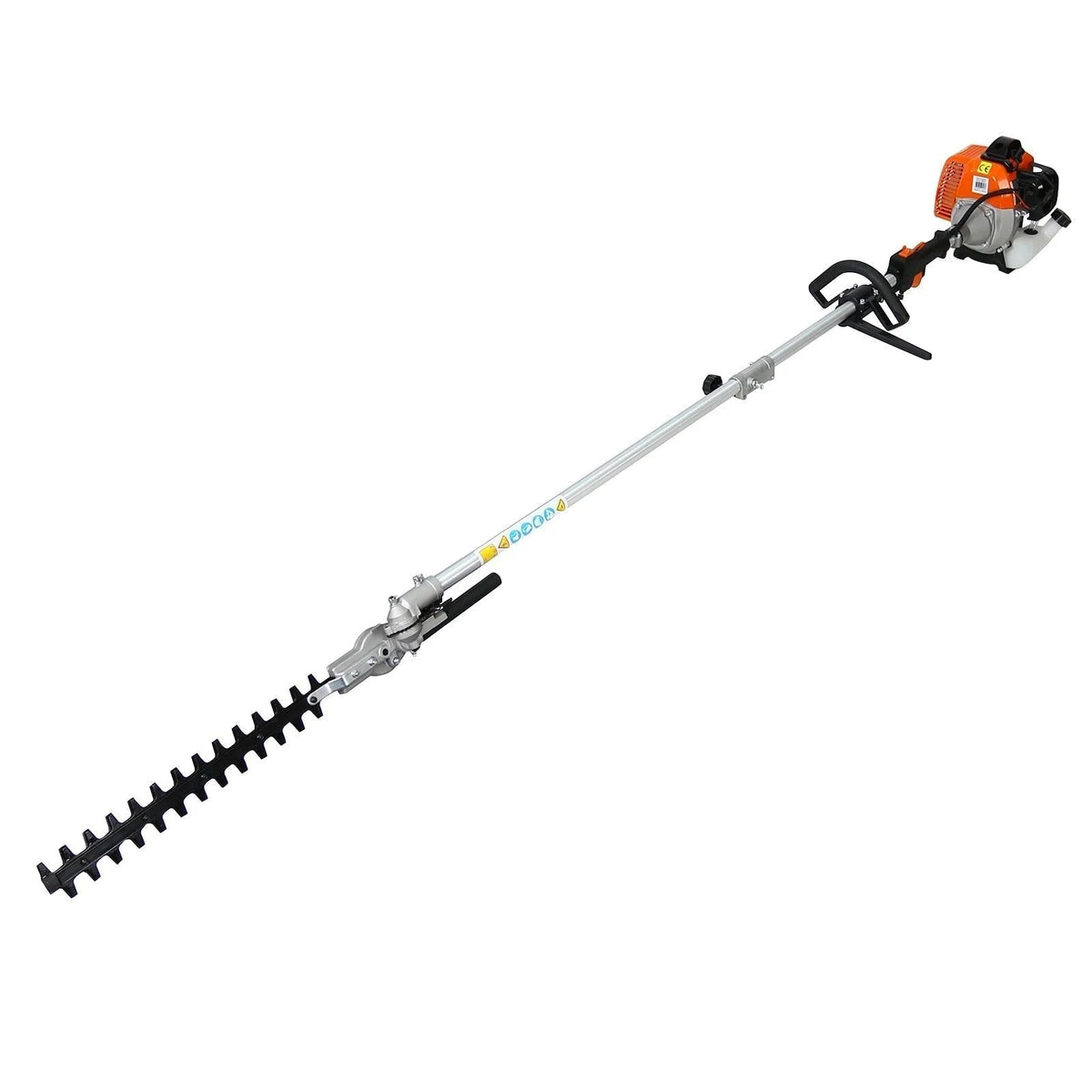 Casavibeo 10-in-1 multi-functional 52CC gas garden tool system with various attachments for yard work and gardening tasks.