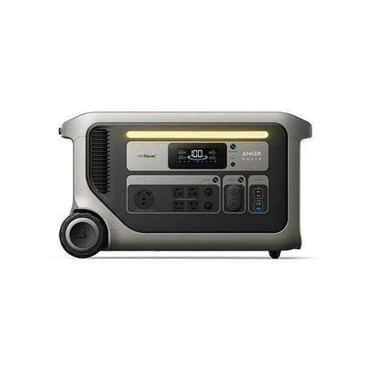 Casavibeo Anker SOLIX F2000 portable power station with multiple charging ports and compact design for outdoor use