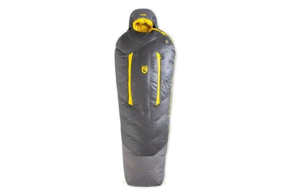 Casavibeo NEMO Sonic sleeping bag shown with its lightweight, insulated design, ideal for outdoor camping and cold weather comfort.