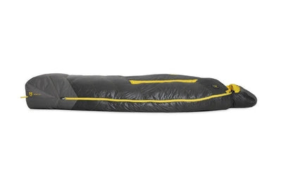 Casavibeo NEMO Sonic sleeping bag spread open, showing its lightweight, insulated design for outdoor camping and sleep comfort.