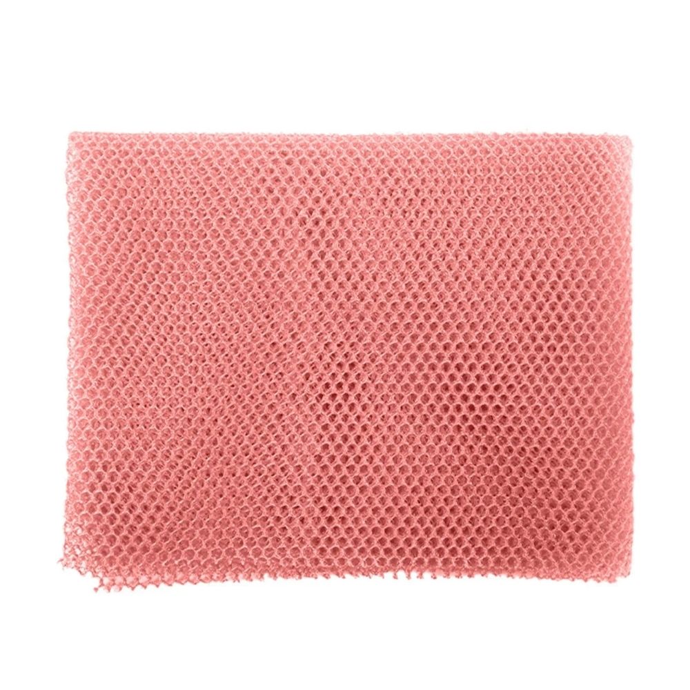 Belro African net sponge exfoliating bath scrubber for smooth, refreshed skin in a natural health and beauty setting.